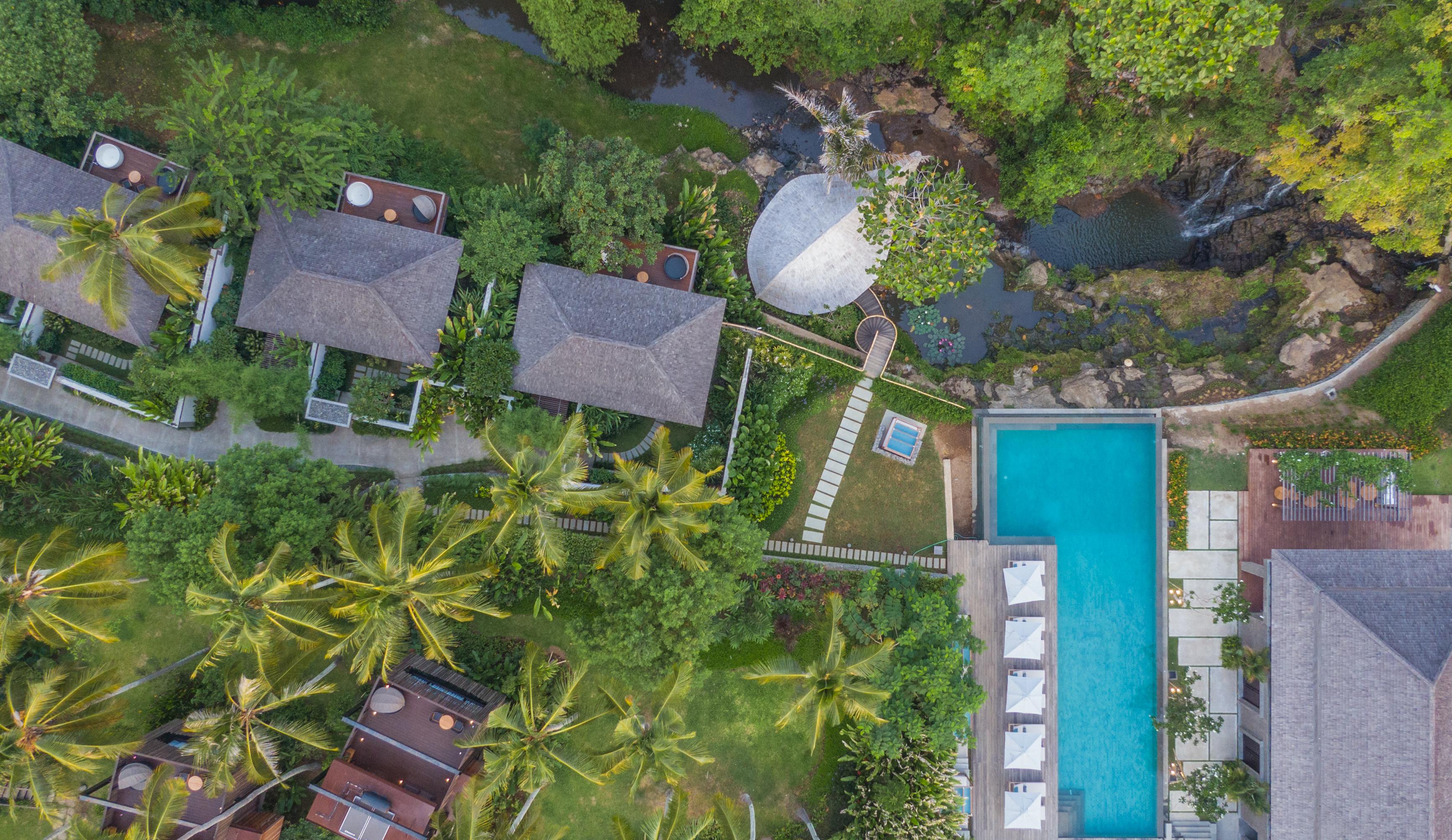 Nirjhara Hotell Tanah Lot Exteriör bild